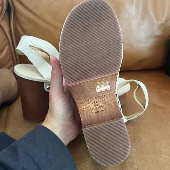 White Rag & Bone platform sandals. Worn <5 times. - Picture 4 of 4